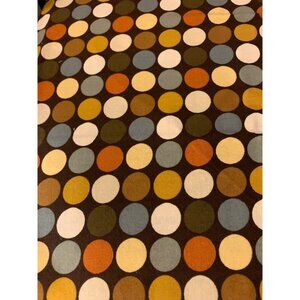 Polka Dot Cotton Fabric By Original Screenprint 1/2 Yard 42" Wide Crafts & Sewin